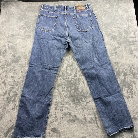 Wrangler Other - Wrangler Men's Straight Leg Jeans Size 38x32 Actual Measurements: 36x31